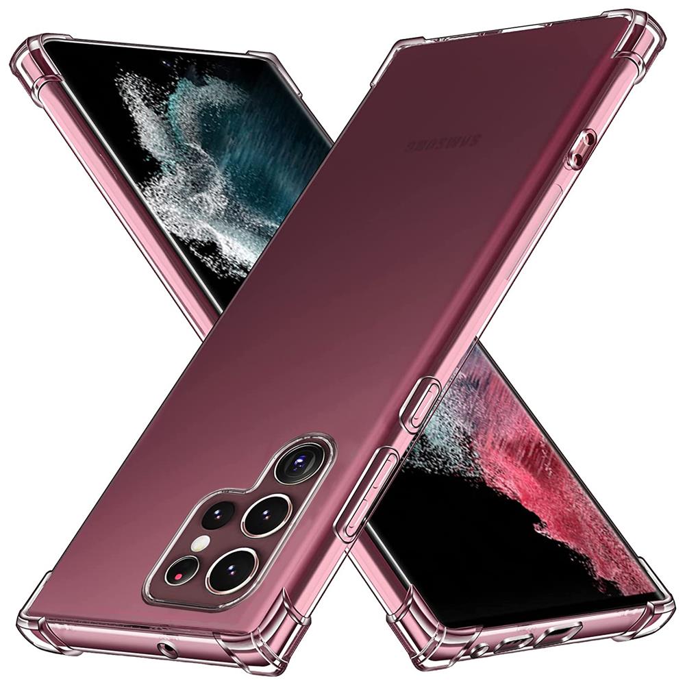 Rugged TPU für Samsung Galaxy S22 Ultra in Transparent