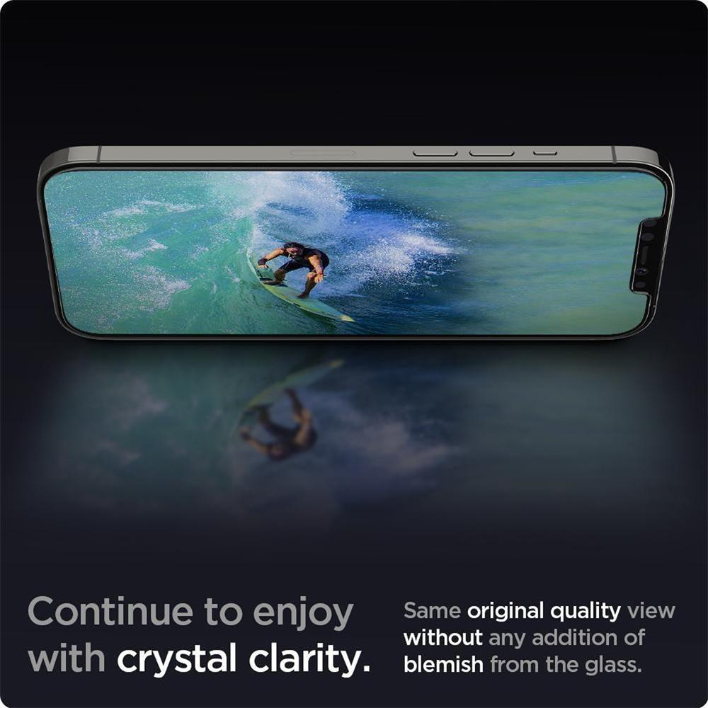 Spigen Glas 2in1 für Apple iPhone 12 / 12 Pro