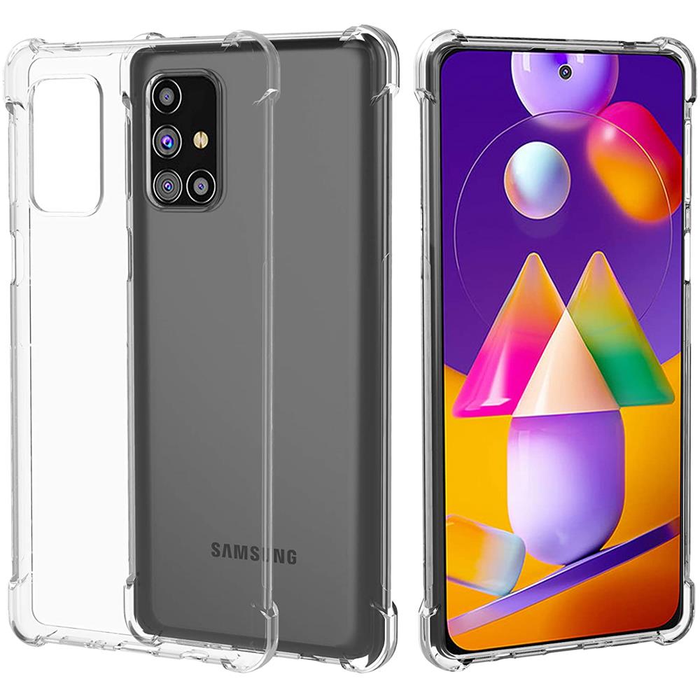 Rugged TPU für Samsung Galaxy M31s in Transparent