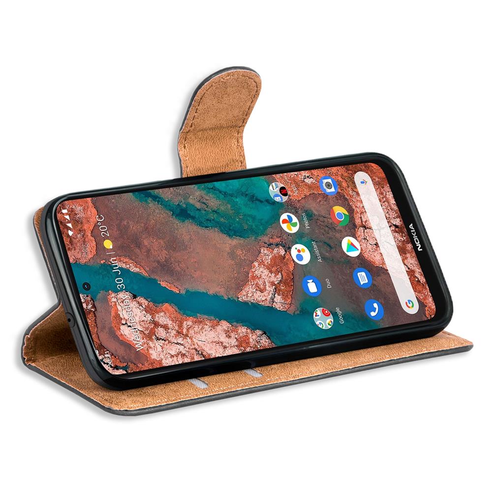 Basic Wallet für Nokia X20 / X10 in Schwarz