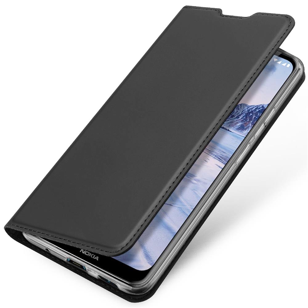 Electroplated Flip für Nokia 2.4 in Schwarz