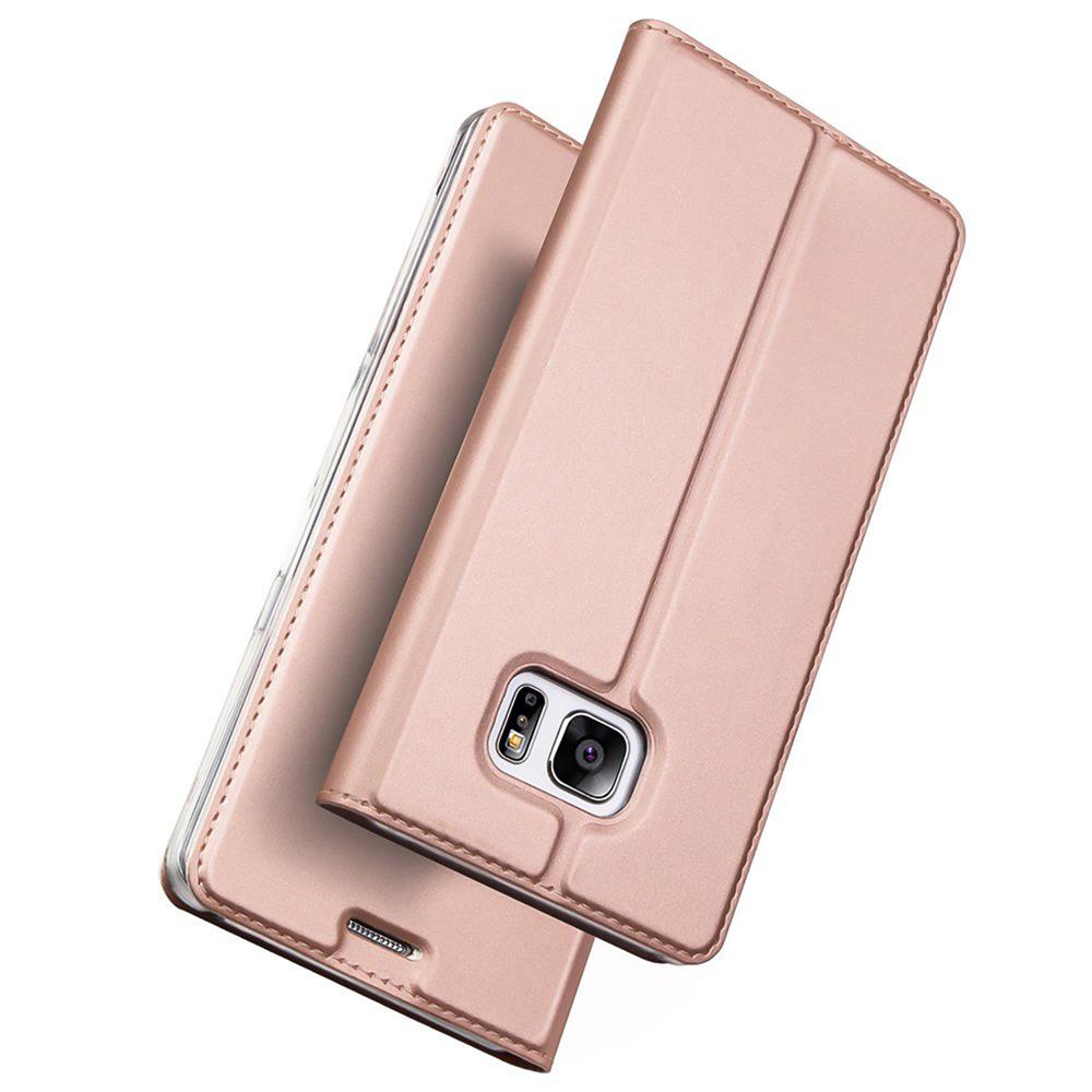 Electroplated Flip für Samsung Galaxy S7 Edge in Rosegold