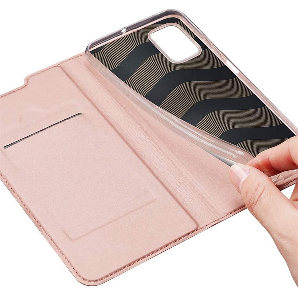 Electroplated Flip für Samsung Galaxy M51 in Rosegold