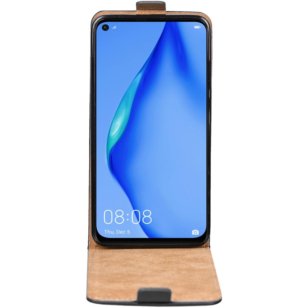 Basic Flip für Huawei P40 Lite in Schwarz