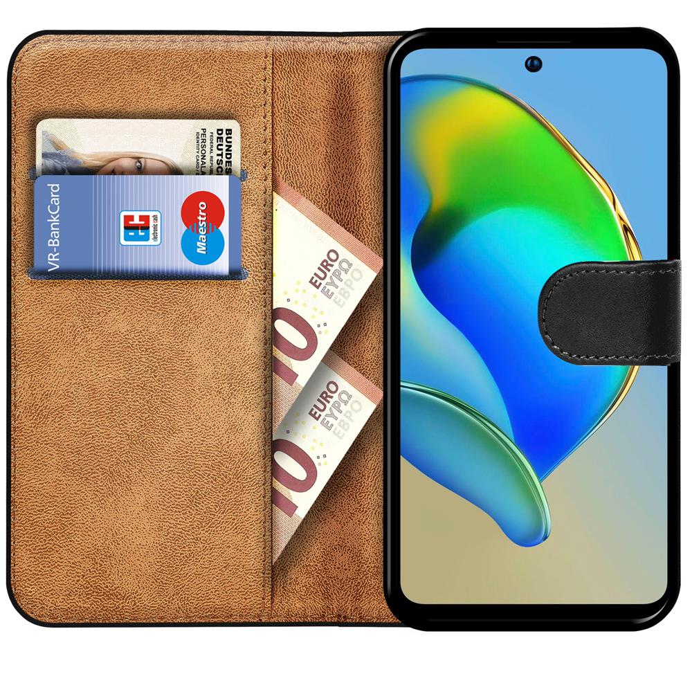 Basic Wallet für ZTE Blade V40s in Schwarz