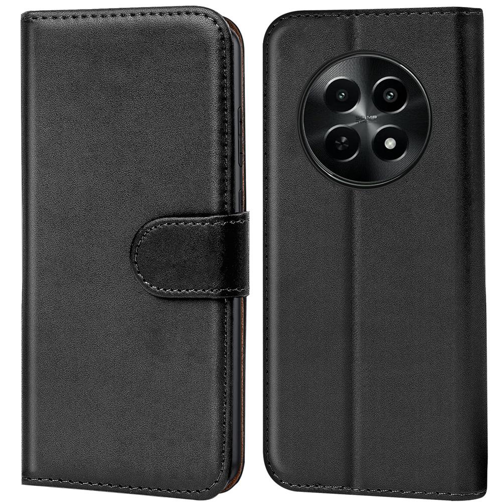 Basic Wallet für Realme 12 5G / 12X 5G in Schwarz