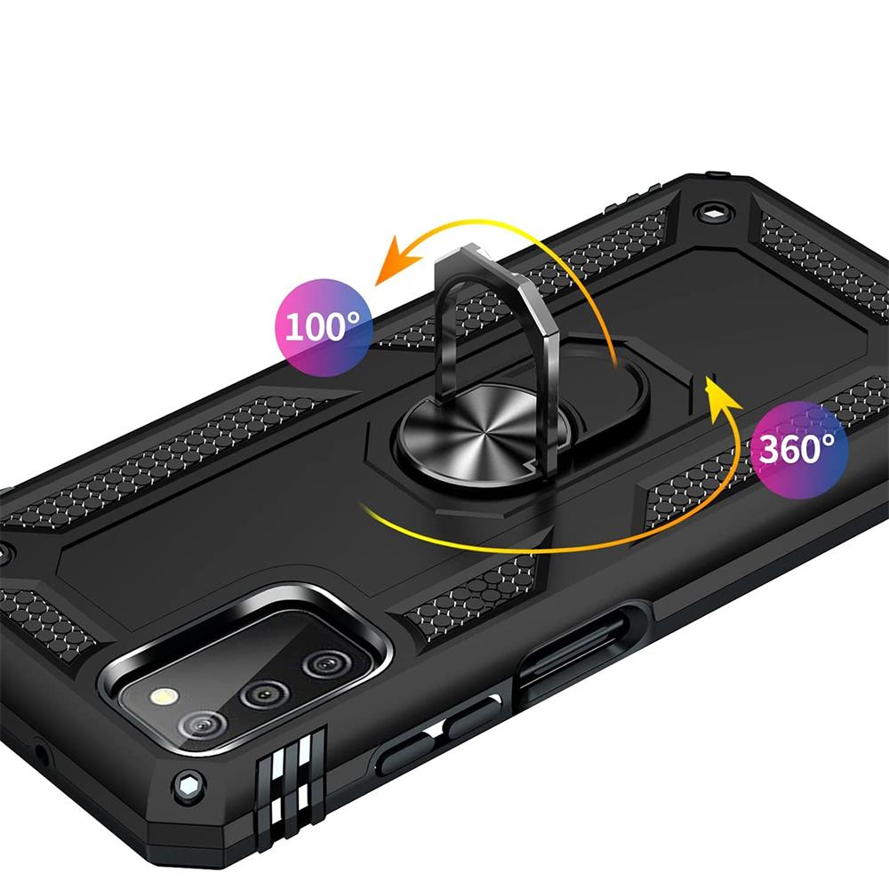 Army Case für Samsung Galaxy A03s in Schwarz