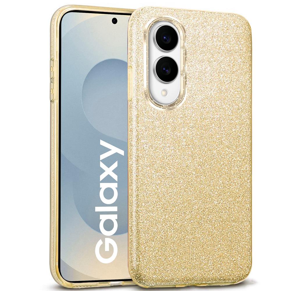 Shiny TPU für Samsung Galaxy S25 Edge in Gold