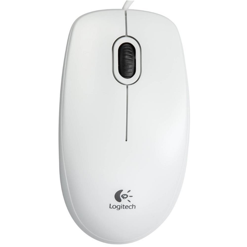 PC-Maus LOGITECH B100 in Weiss