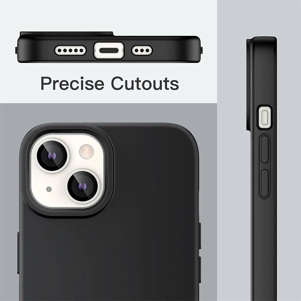 Classic TPU für Apple iPhone 15 Plus in Schwarz