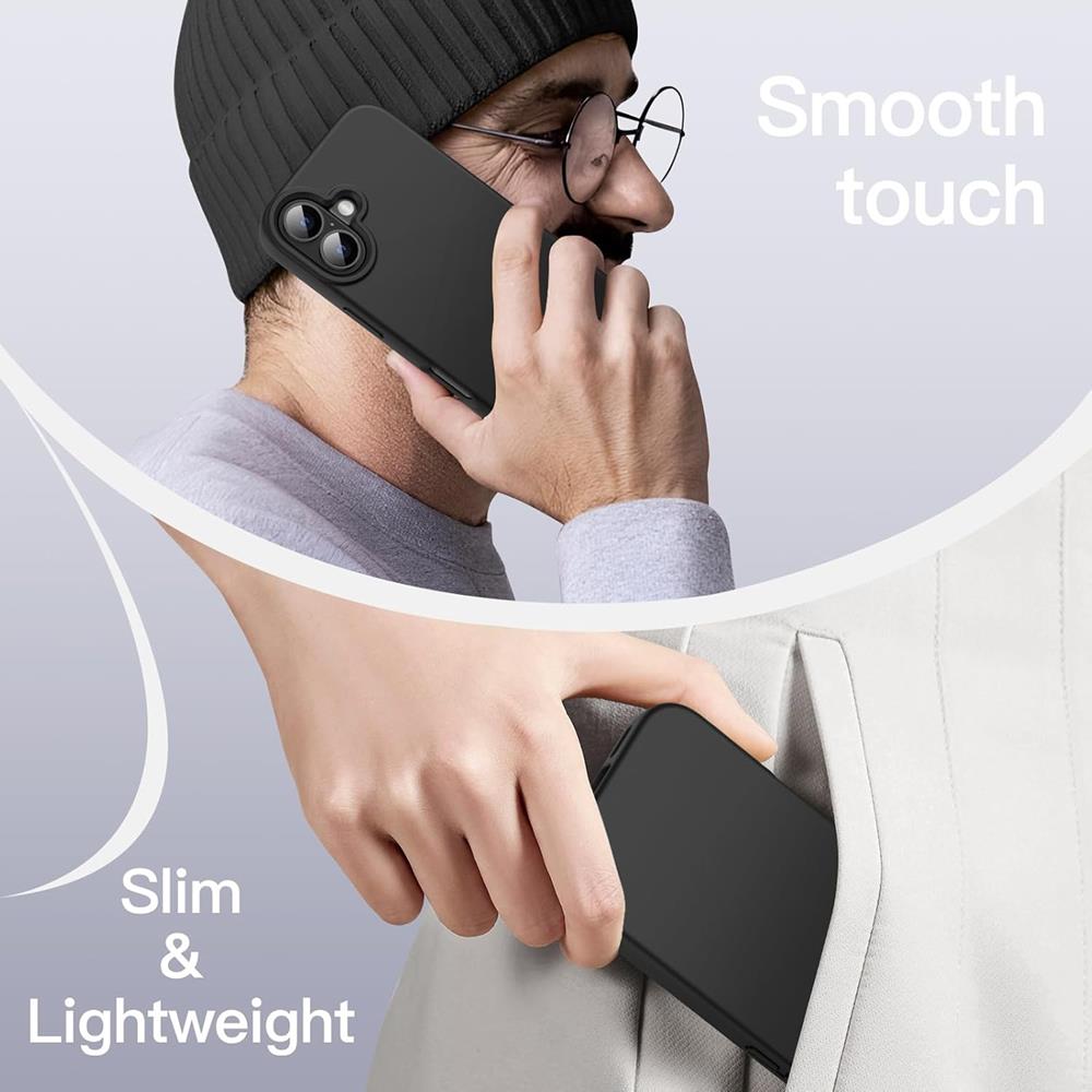Classic TPU für Apple iPhone 17 in Schwarz