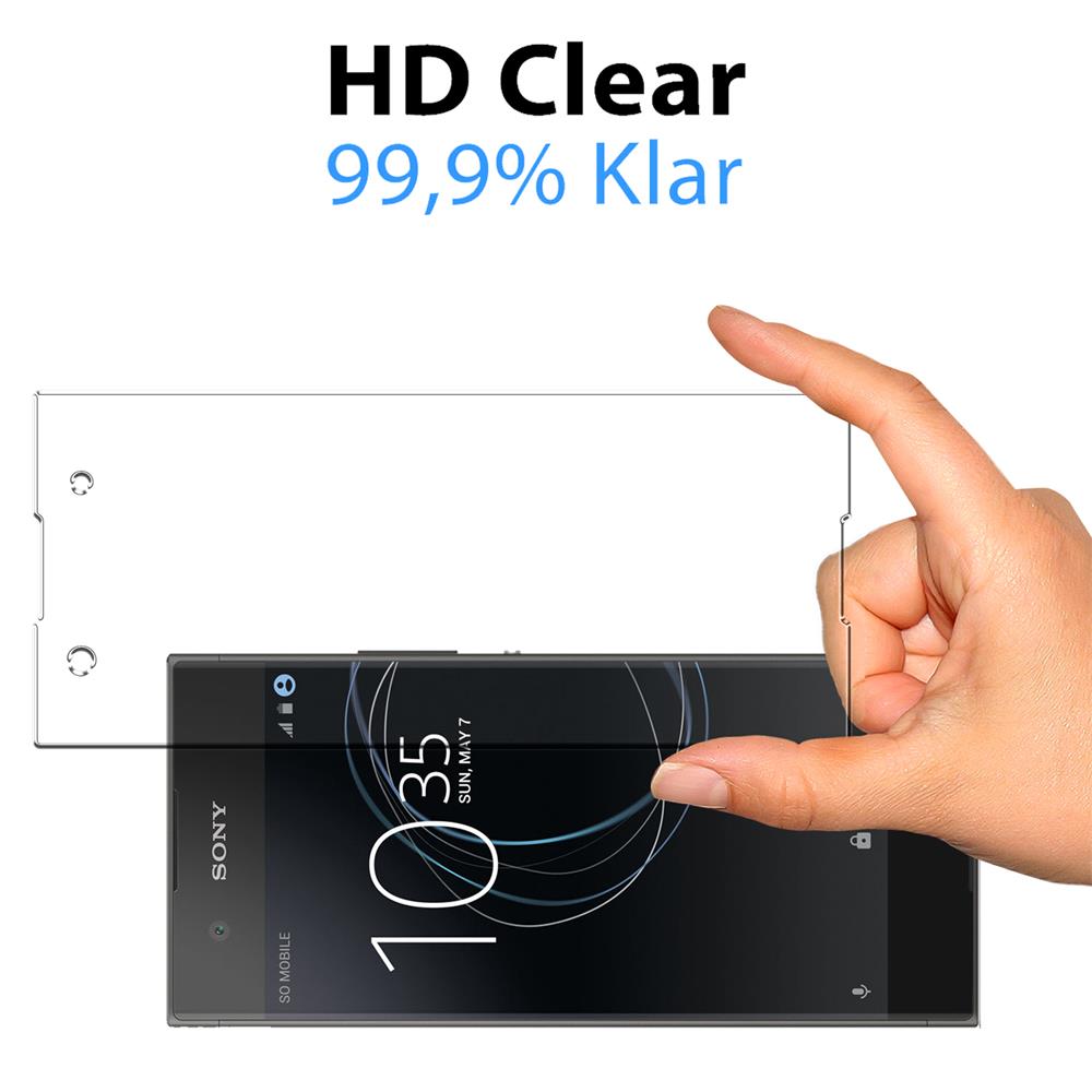 Glas 2in1 für Sony Xperia XA1