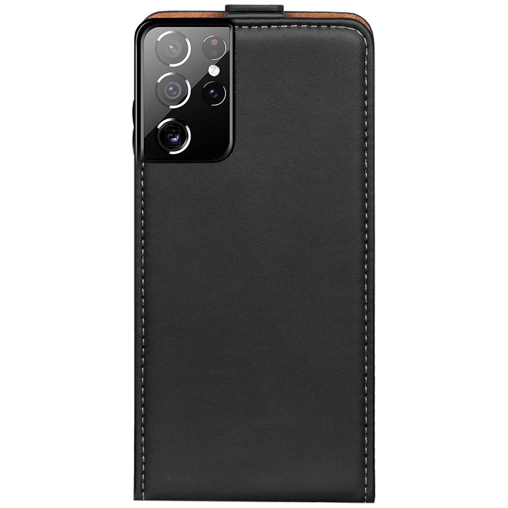 Basic Flip für Samsung Galaxy S21 Ultra in Schwarz