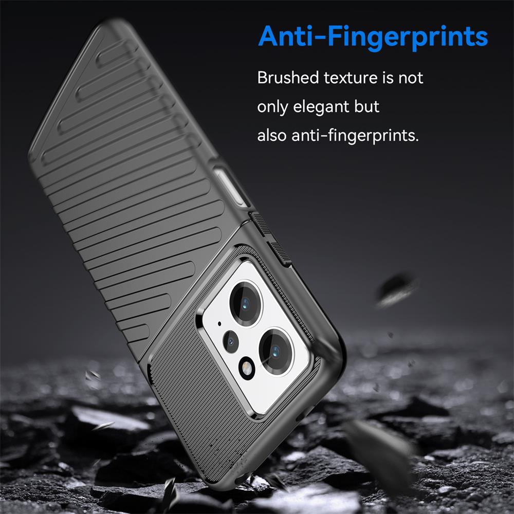Thunder Case für Xiaomi Redmi Note 12 (4G) in Schwarz