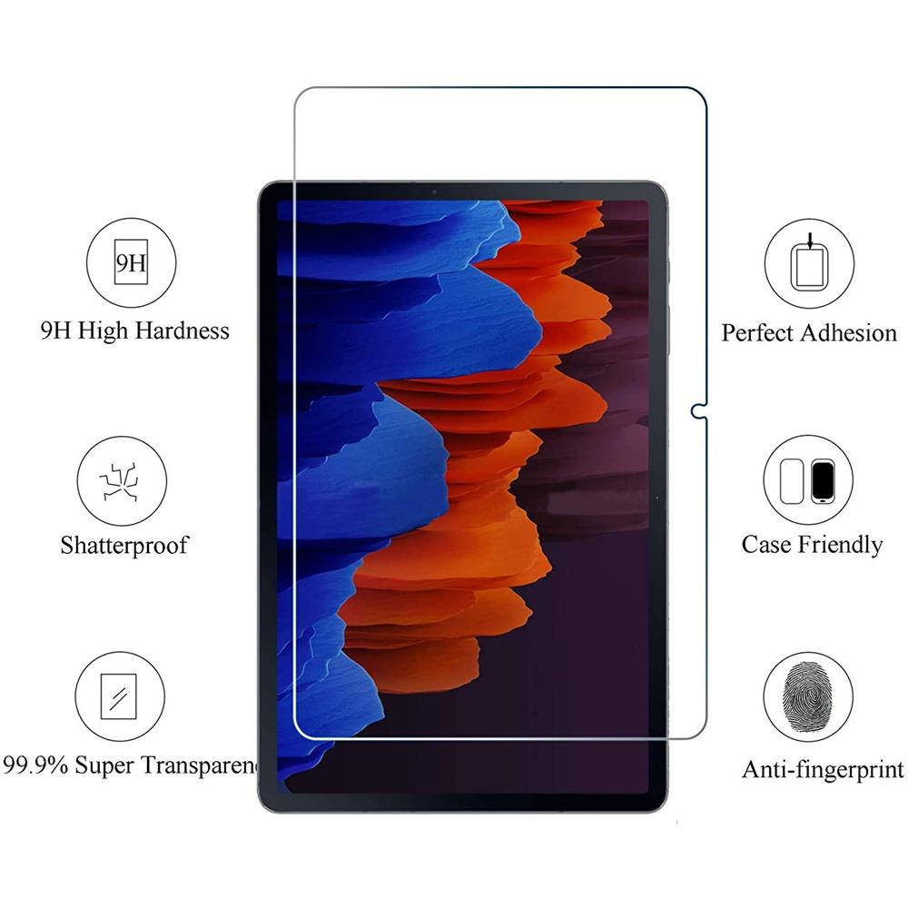 Glasfolie für Samsung Galaxy Tab S7 Plus / S8 Plus