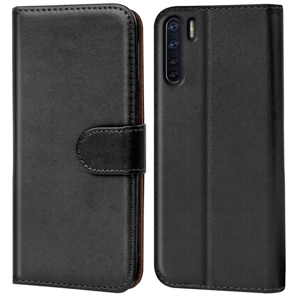 Basic Wallet für OPPO A91 in Schwarz