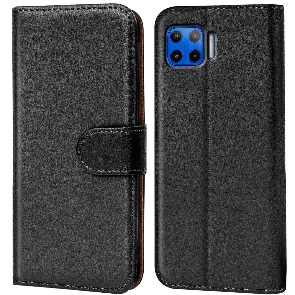 Basic Wallet für Motorola Moto G 5G Plus in Schwarz