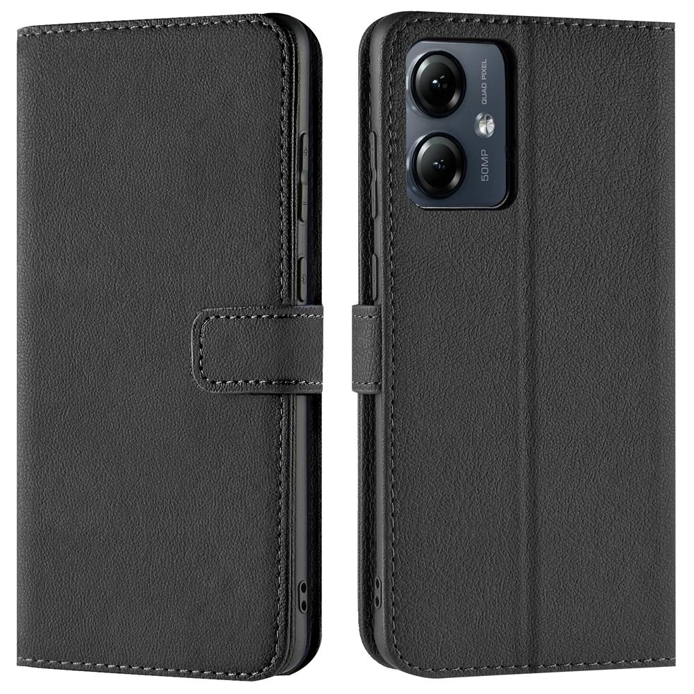 Basic Wallet für Motorola Moto G54 5G in Schwarz