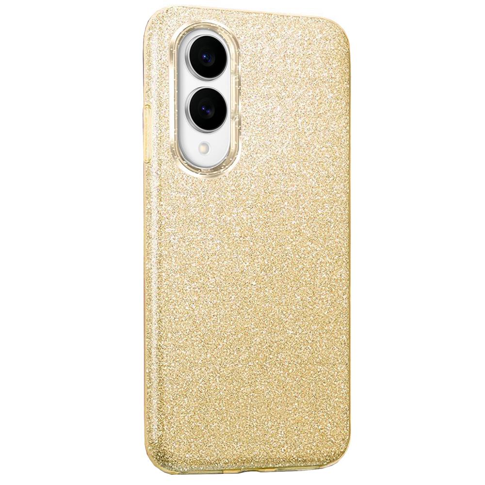 Shiny TPU für Samsung Galaxy S25 Edge in Gold