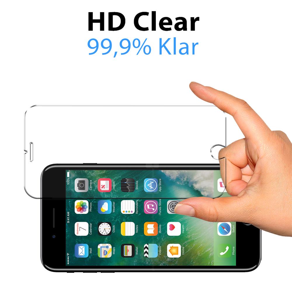 Glas 2in1 für Apple iPhone 7 Plus / 8 Plus