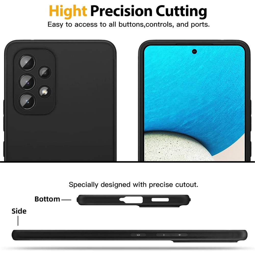 Classic TPU für Samsung Galaxy A53 5G in Schwarz