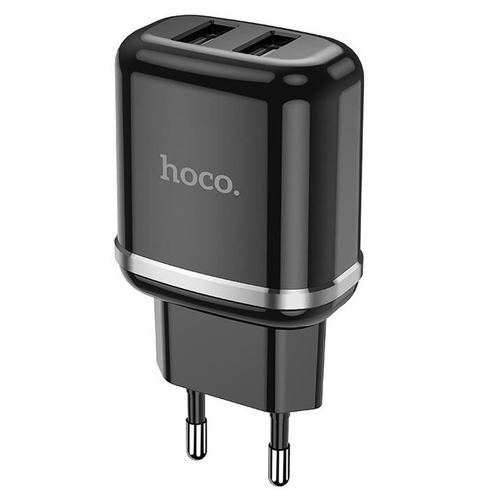 Netz-Ladegerät Hoco - N4 SOLO in Schwarz