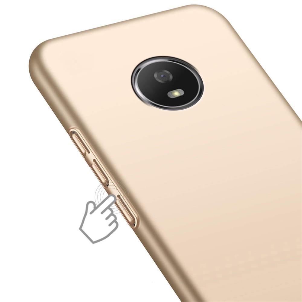 Classic Plain für Motorola/Lenovo Moto G4 / G4 Plus in Gold