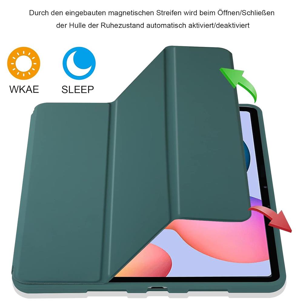 Smart Cover für Samsung Galaxy Tab S10 FE Plus in Grün
