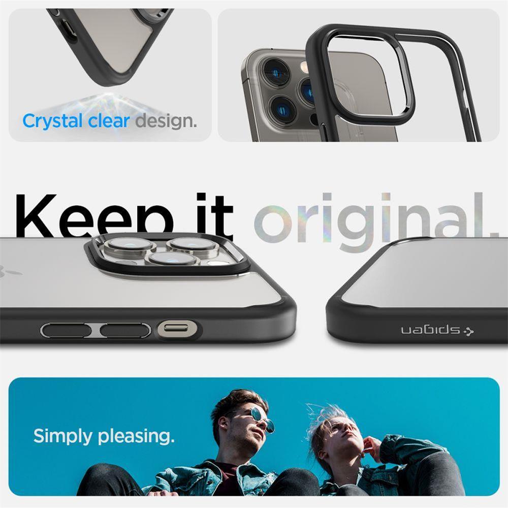 Spigen ULTRA HYBRID CASE für Apple iPhone 14 Pro Max in Schwarz