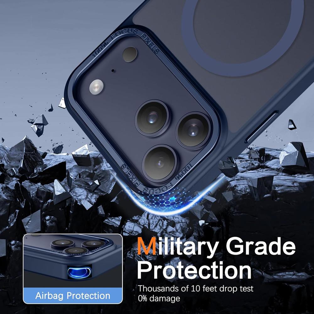 Frame Case für Apple iPhone 17 Pro Max in Blau