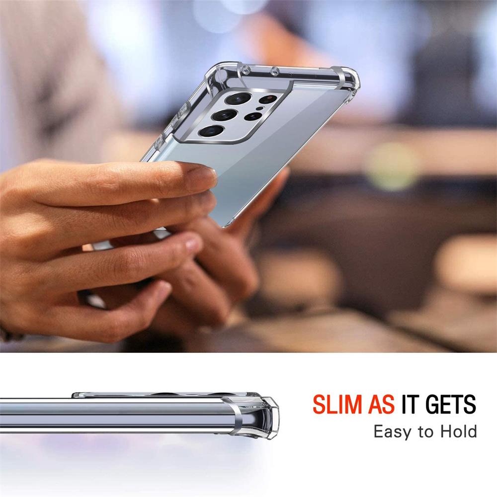 Rugged TPU für Samsung Galaxy S21 Ultra in Transparent