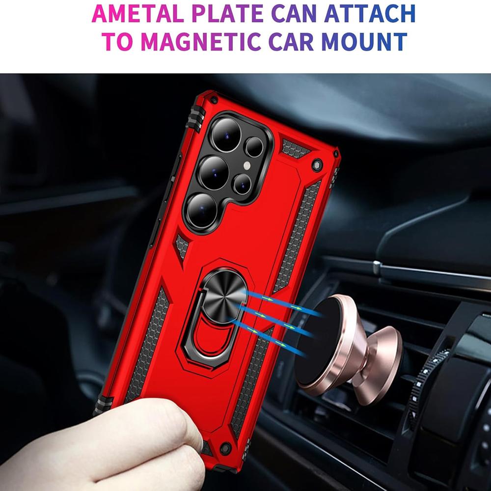 Army Case für Samsung Galaxy S26 Ultra in Rot