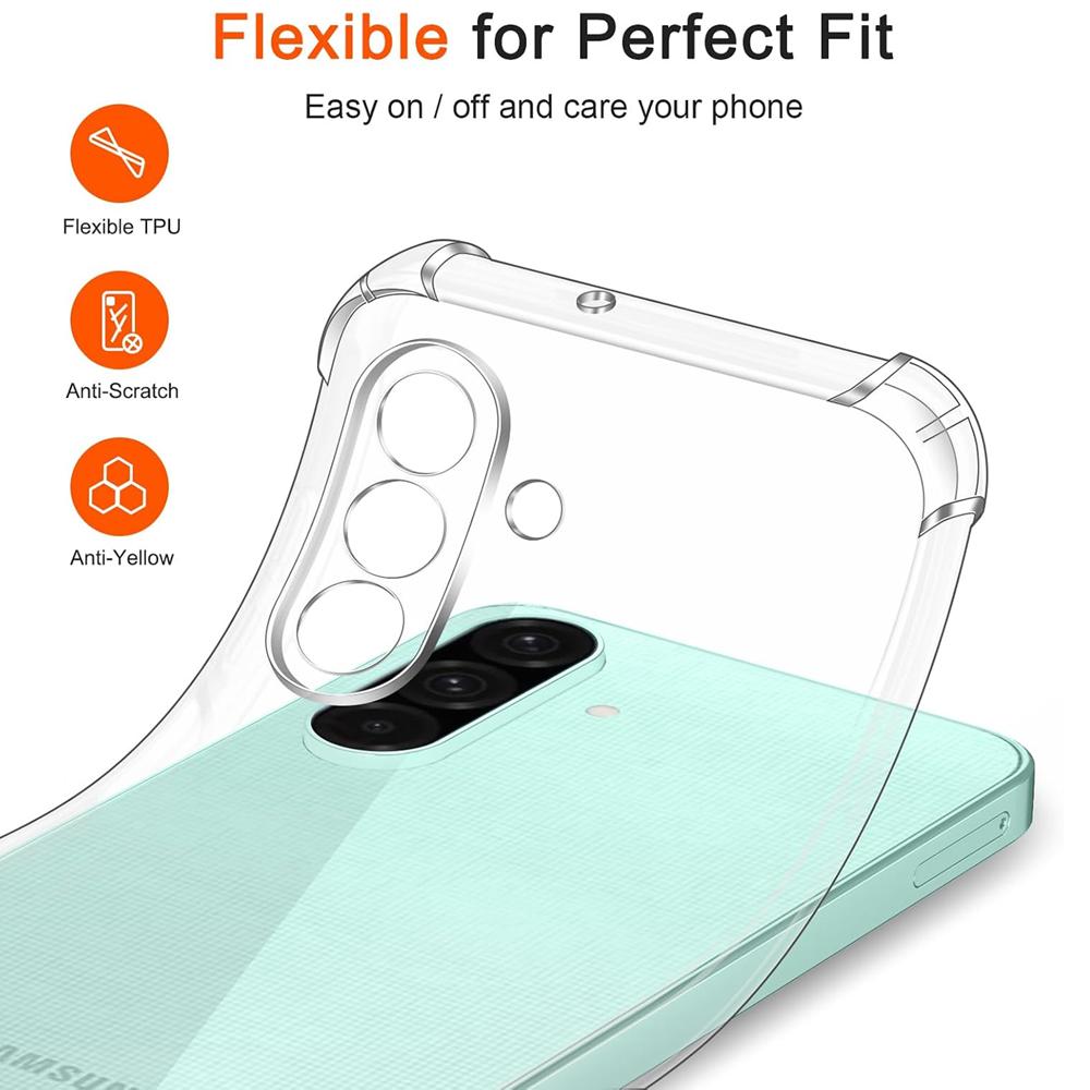 Rugged TPU für Samsung Galaxy A27 5G in Transparent