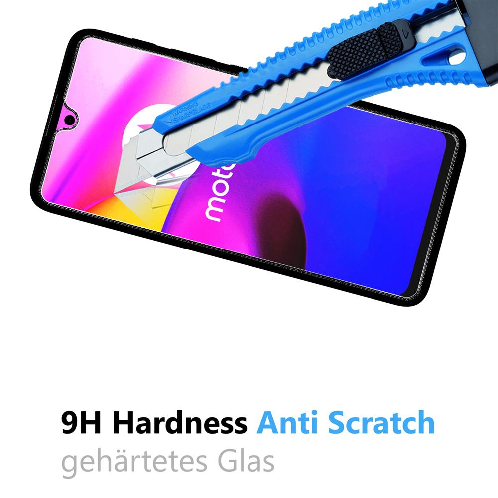 Glas 2in1 für Motorola Moto E20 / E30 / E40