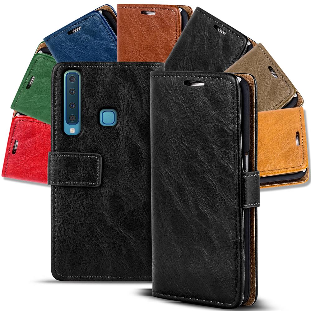 Retro Wallet für Samsung Galaxy A9 2018