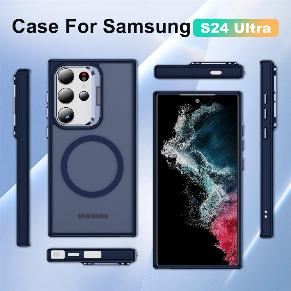 Skin MagSafe für Samsung Galaxy S24 Ultra in Dunkelblau