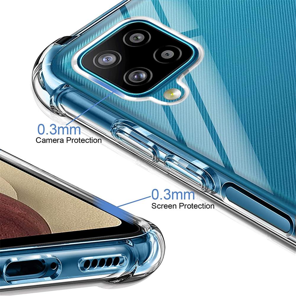 Rugged TPU für Samsung Galaxy A22 4G / M22 in Transparent