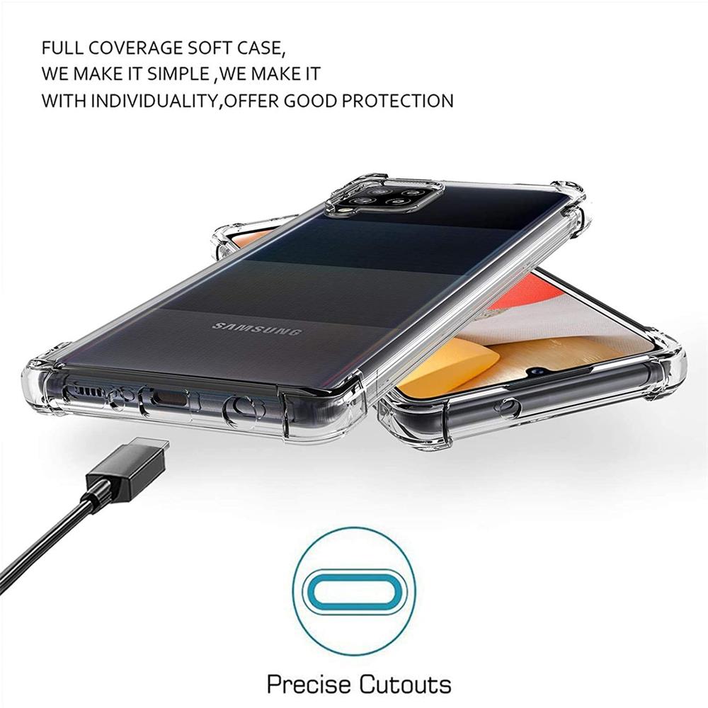 Rugged TPU für Samsung Galaxy A42 5G in Transparent