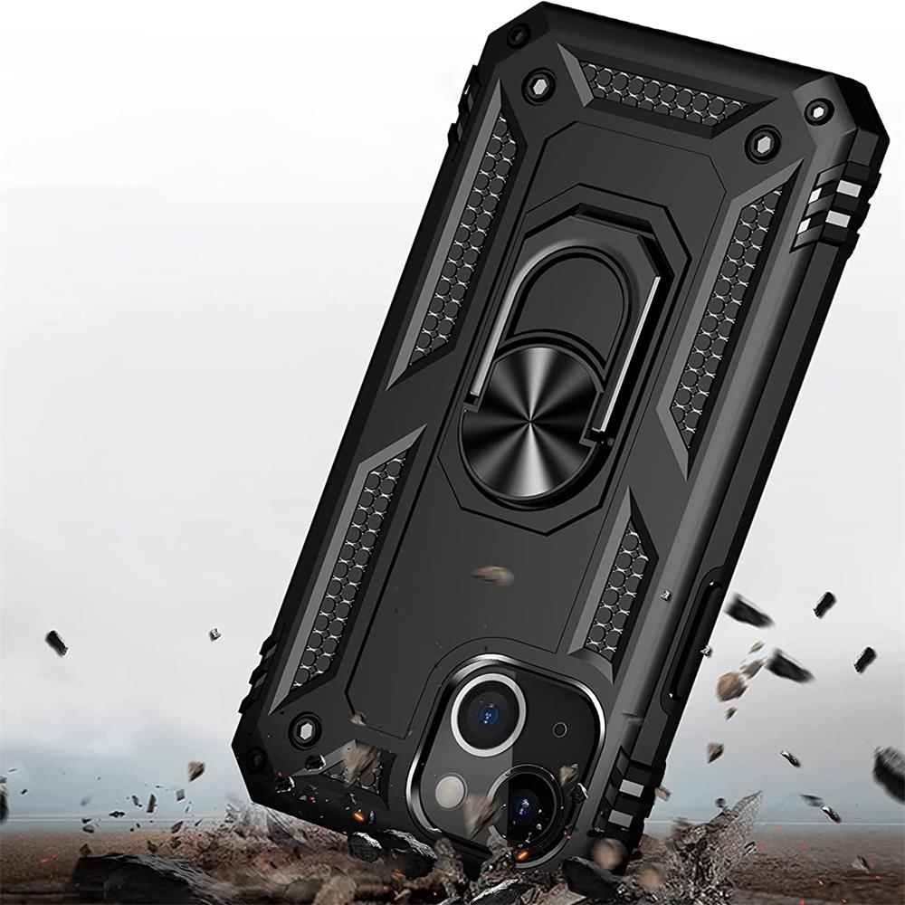 Army Case für Apple iPhone 15 Plus in Schwarz