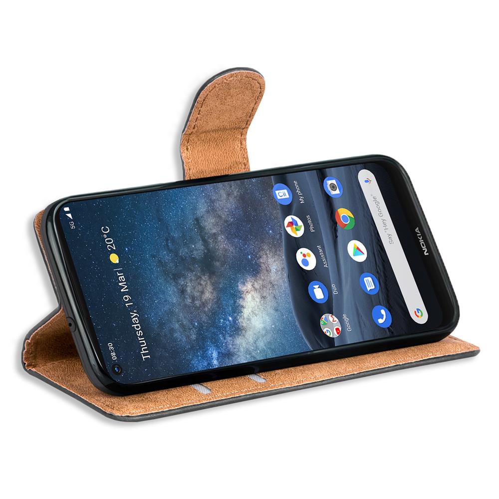 Basic Wallet für Nokia 8.3 5G in Schwarz