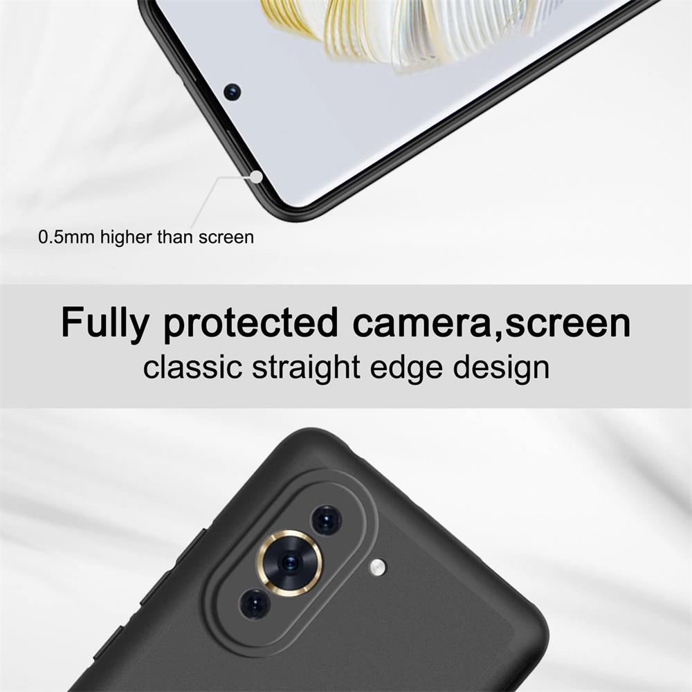 Classic TPU für Huawei Nova 10 Pro in Schwarz