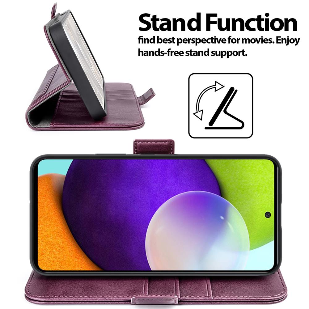 Nathy Wallet für Samsung Galaxy A52 4G/5G in Lila