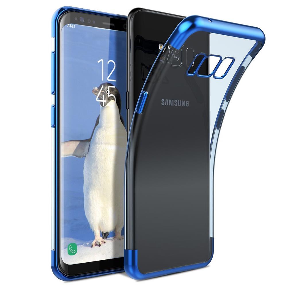 Zero Edge Color für Samsung Galaxy S8 Plus in Blau