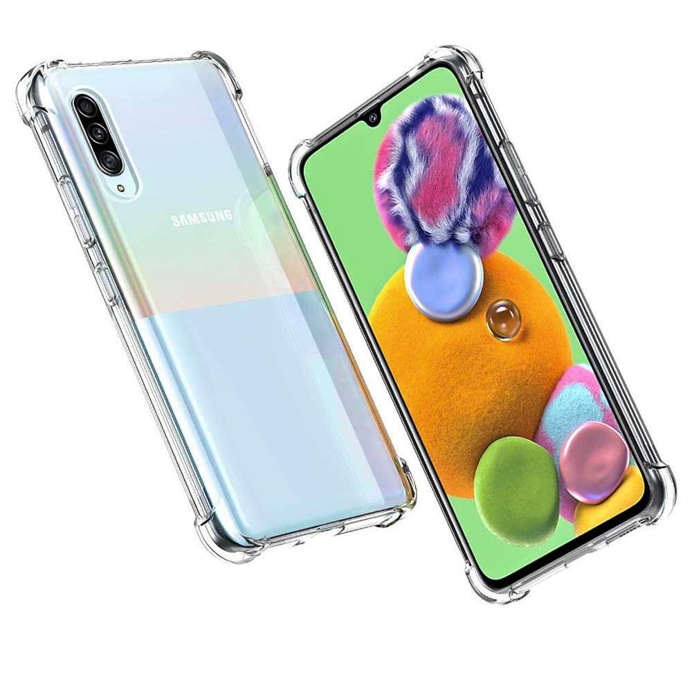 Rugged TPU für Samsung Galaxy A90 5G in Transparent