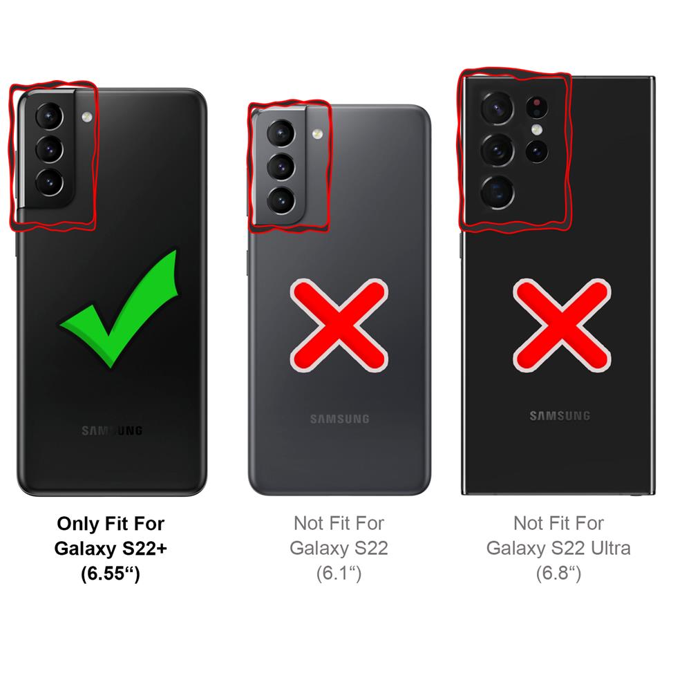 Magnetic 2.0 für Samsung Galaxy S22 Plus in Schwarz