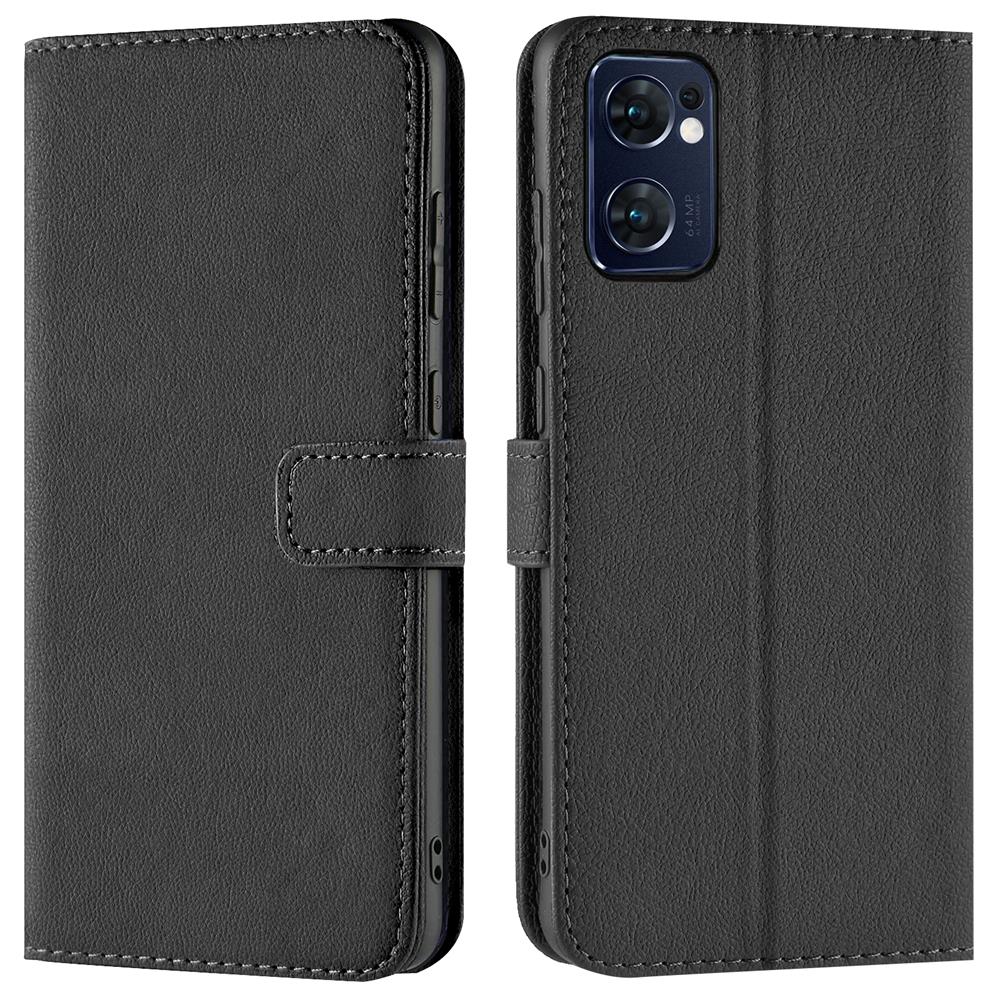 Basic Wallet für OPPO Find X5 Lite in Schwarz
