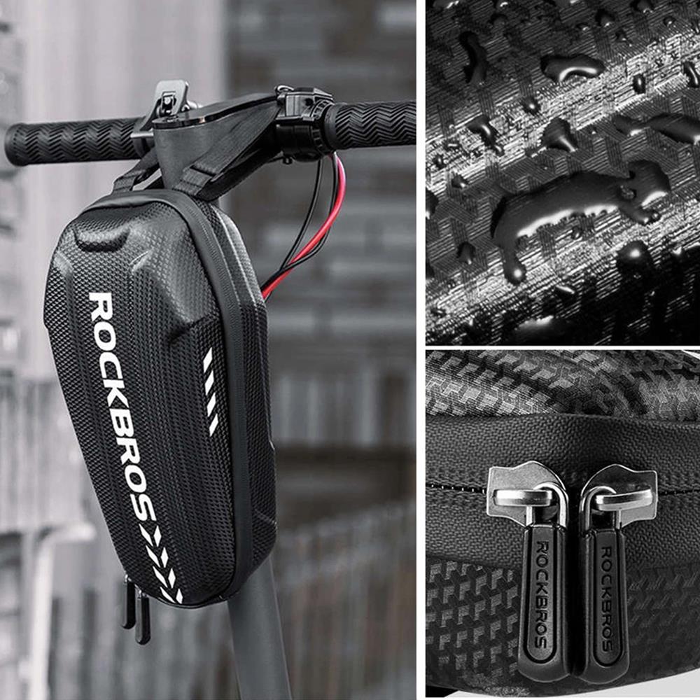 Rockbros B62-1 Fahrradtasche für Lenker/Rahmen 3L