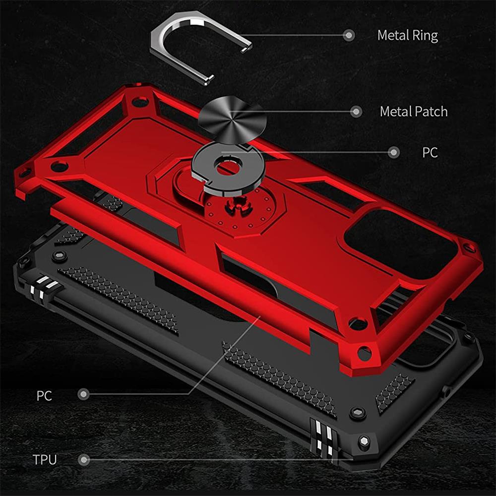 Army Case für Samsung Galaxy A51 in Rot