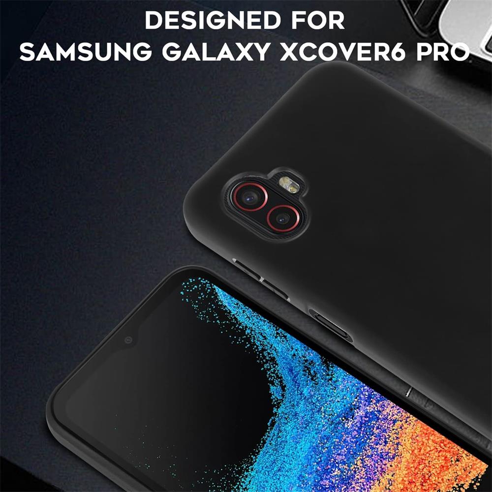 Classic TPU für Samsung Galaxy XCover 6 Pro in Schwarz
