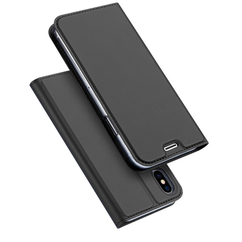 Electroplated Flip für Apple iPhone XS Max in Schwarz